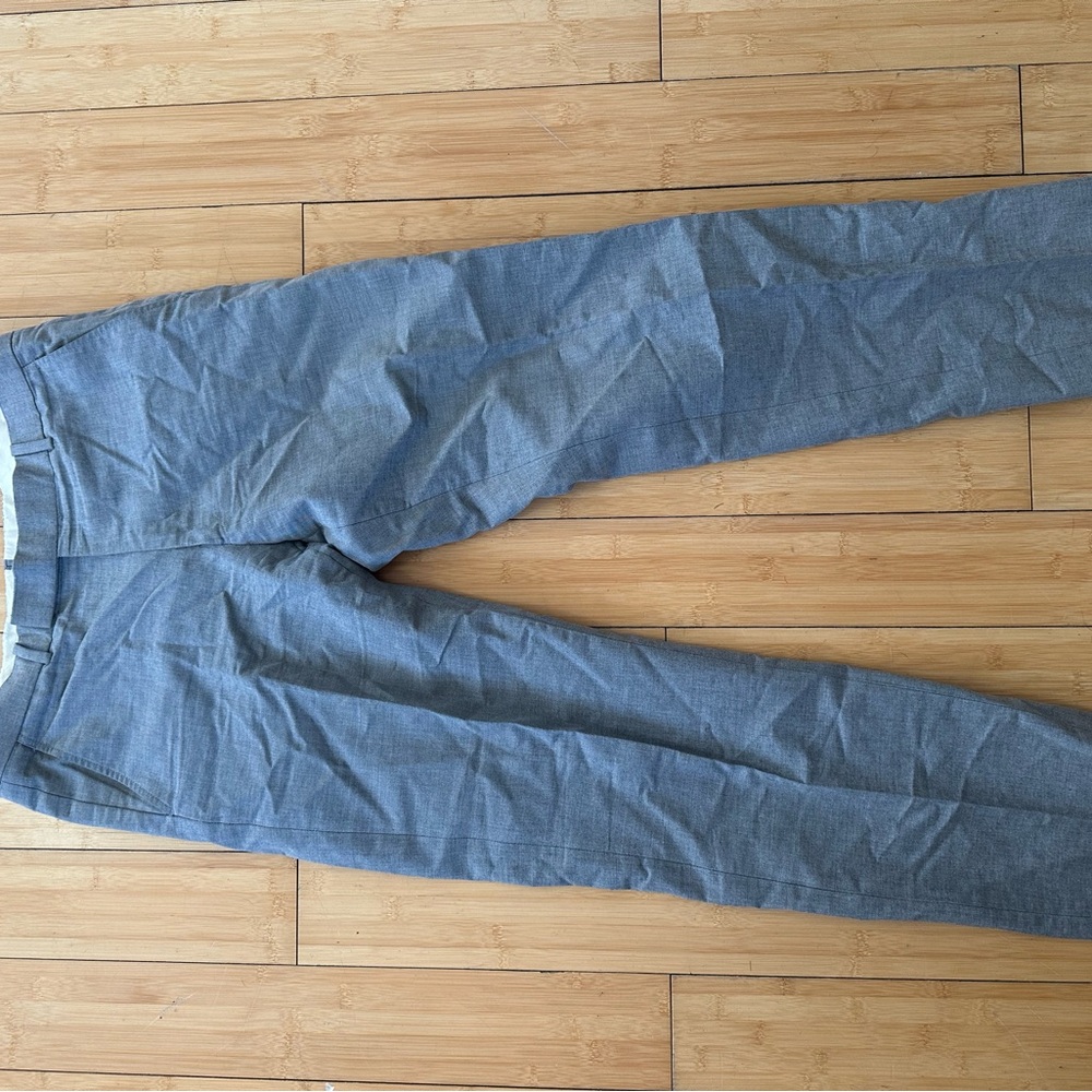 Men's grey dress pants